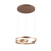 Suspension Trio Marnie LED Brun, 1 lumière