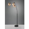 Lampadaire Trio Lumina Noir, 3 lumières