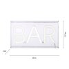 Luminaire déco Leuchten-Direkt NEON-BAR LED Transparent, 1 lumière