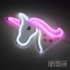 Luminaire déco Leuchten-Direkt NEON-UNICORN LED Transparent, 1 lumière