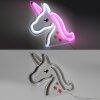 Luminaire déco Leuchten-Direkt NEON-UNICORN LED Transparent, 1 lumière