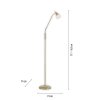 Lampadaire Paul Neuhaus PINO LED Laiton, 1 lumière