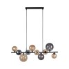 Suspension Paul Neuhaus POPSICLE LED Noir, 10 lumières