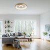 Plafonnier Leuchten-Direkt VERTIGO LED Or, 1 lumière, Télécommandes