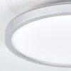 Spot encastrable Pawcatuck LED Chrome, Blanc, 1 lumière