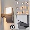 Applique murale d'extérieur Kontenga LED Anthracite, 2 lumières