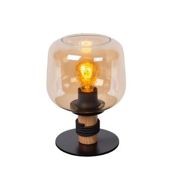 Lampe de table Lucide ILONA Noir, 1 lumière