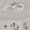 Plafonnier Buren LED Nickel mat, 1 lumière