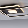 Plafonnier Leuchten-Direkt DOMINO LED Noir, 1 lumière