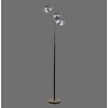 Lampadaire Leuchten-Direkt GREEN WIDOW Écru, Noir, 3 lumières