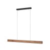 Suspension Paul-Neuhaus NANIA LED Couleur bois, Noir, 1 lumière