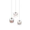 Suspension Trio KAPRUN Chrome, 3 lumières