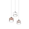 Suspension Trio KAPRUN Chrome, 3 lumières