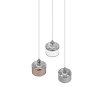 Suspension Trio KAPRUN Chrome, 3 lumières