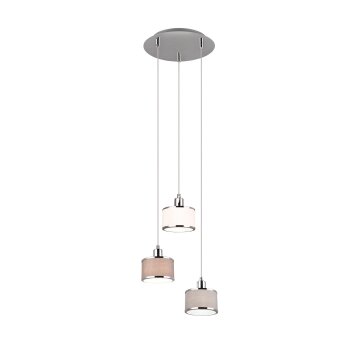 Suspension Trio KAPRUN Chrome, 3 lumières