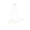 Suspension Trio FLY LED Blanc, 1 lumière