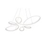 Suspension Trio FLY LED Blanc, 1 lumière