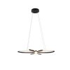 Suspension Trio FLY LED Noir, 1 lumière