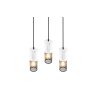 Suspension Trio TOSH Noir, 3 lumières