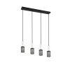 Suspension Trio TOSH Noir, 4 lumières