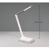 Lampe de table Trio TRAVIS LED Blanc, 1 lumière