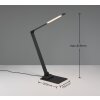 Lampe de table Trio TRAVIS LED Noir, 1 lumière