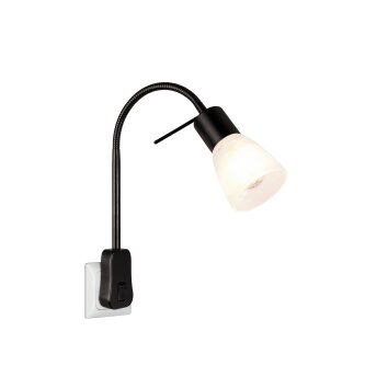 Plafonnier Trio LEVISTO LED Noir, 1 lumière