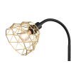 Lampadaire Reality HAVAL Noir doré, 2 lumières