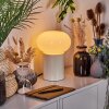 Lampe de table Godrie Crème, 1 lumière