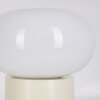 Lampe de table Godrie Crème, 1 lumière