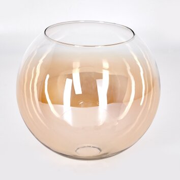 verre de rechange 25 cm Koyoto Ambre, Clair