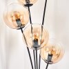 Lampadaire - Verre 15 cm Gastor Ambre, Clair, 5 lumières