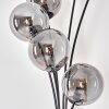 Lampadaire - Verre 15 cm Gastor Fumé, 6 lumières