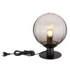 Lampe de table Globo DALLERTA Noir, 1 lumière