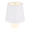 Lampe de table Globo VANNIE LED Blanc, 1 lumière