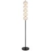 Lampadaire Globo AIDA LED Noir, 5 lumières