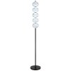 Lampadaire Globo AIDA LED Noir, 5 lumières