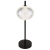 Lampe de table Globo AIDA LED Noir, 1 lumière