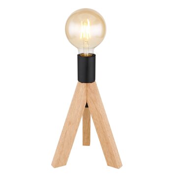 Lampe de table Globo KIRA Brun foncé, 1 lumière