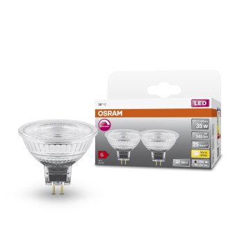 OSRAM Lot de 2LED Superstar GU5.3 5 Watt 2700 Kelvin 345 Lumen