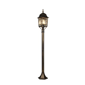 Lampadaire d'extérieur Trio Volturno Rouille, 1 lumière