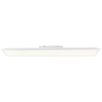 Plafonnier Brilliant Briston LED Blanc, 1 lumière