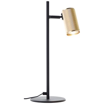 Lampe de table Brilliant Marty LED Noir, 1 lumière