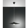 Suspension Fabas Luce Kasa Noir, 1 lumière