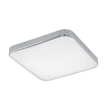 Plafonnier Eglo MANILVA 1 LED Chrome, 1 lumière