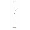 Lampadaire Reality LUKE LED Nickel mat, 2 lumières