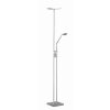 Lampadaire Reality LUKE LED Nickel mat, 2 lumières