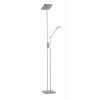 Lampadaire Reality LUKE LED Nickel mat, 2 lumières