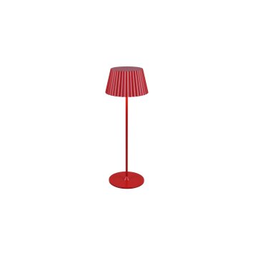 Lampe de table Reality SUAREZ LED Rouge, 1 lumière