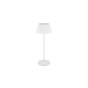 Lampe de table Reality SUAREZ LED Blanc, 1 lumière